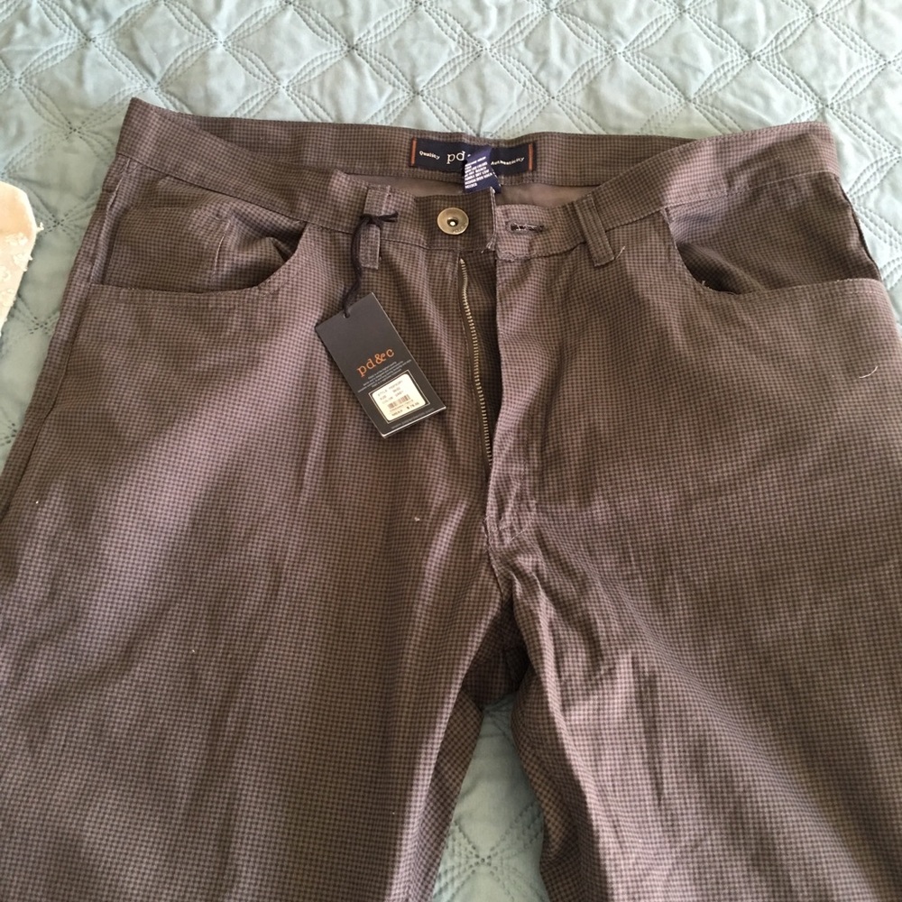 PDC Plaid 5 pocket pant